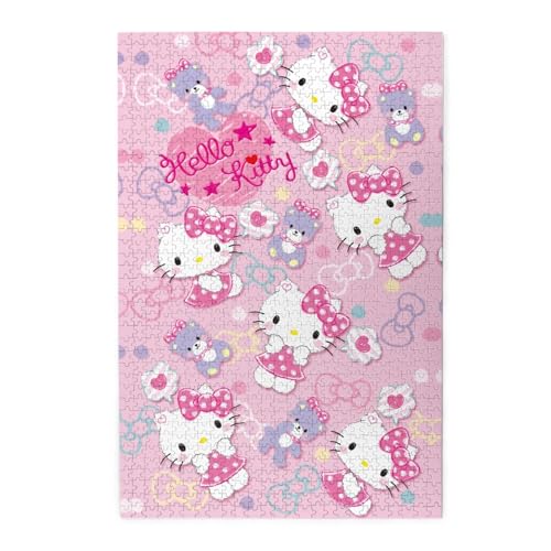 ハローキティ ジグソーパズル　1000ピース　ビバリー (49×72cm) ハローキティ ジグソーパズル 1000ピース ビバリー (49×72cm